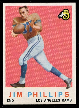 1959 Topps #142 - Jim Phillips - nm