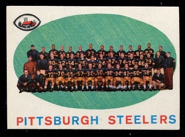1959 Topps #146 - Pittsburgh Steelers Team - nm