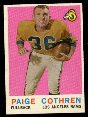 Paige Cothren - 1959 Topps #28 - ex+