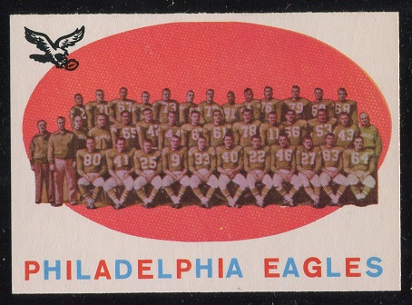 1959 Topps #31 - Philadelphia Eagles Team - nm