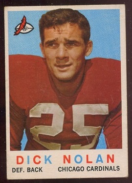 1959 Topps #32 - Dick Nolan - exmt