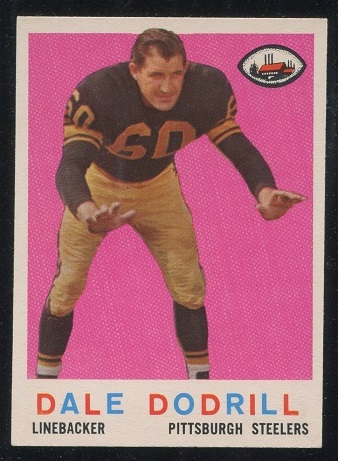 Dale Dodrill - 1959 Topps #34 - ex