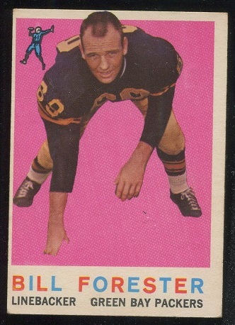 1959 Topps #39 - Bill Forester - ex