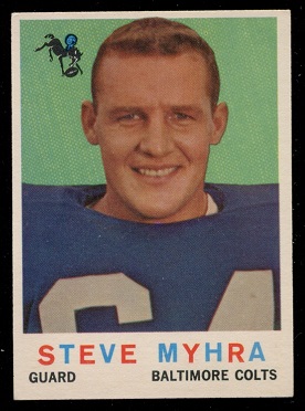 1959 Topps #43 - Steve Myhra - nm