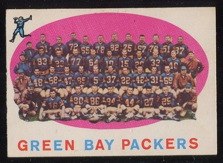 1959 Topps #46 - Green Bay Packers Team - exmt