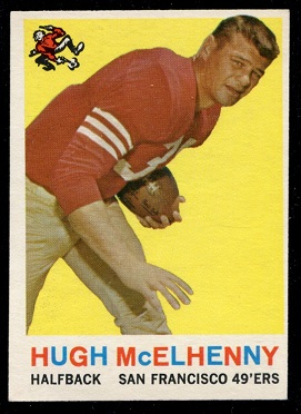 1959 Topps #5 - Hugh McElhenny - nm oc