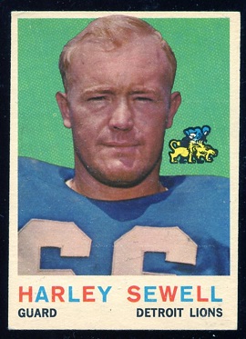 1959 Topps #73 - Harley Sewell - nm
