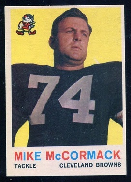 1959 Topps #74 - Mike McCormack - nm