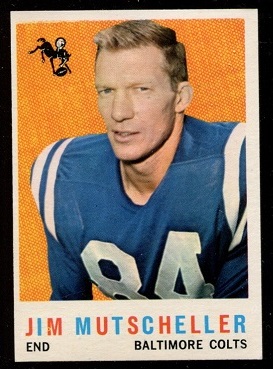 Jim Mutscheller - 1959 Topps #89 - nm+