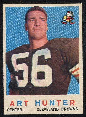 1959 Topps #92 - Art Hunter - nm+