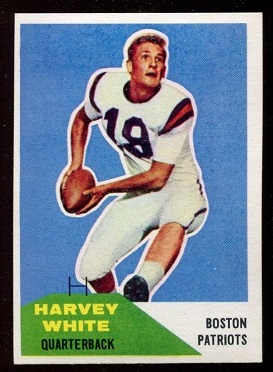 1960 Fleer #1 - Harvey White - exmt