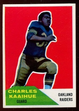 1960 Fleer #104 - Charlie Kaaihue - nm