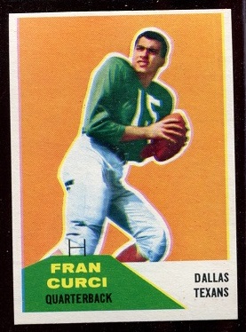 Fran Curci - 1960 Fleer #11 - nm
