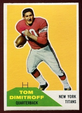 1960 Fleer #16 - Tom Dimitroff - nm