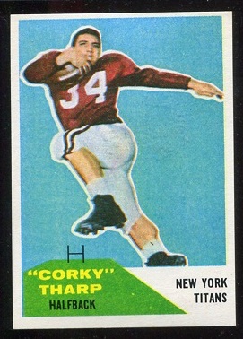 1960 Fleer #2 - Corky Tharp - exmt