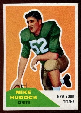Mike Hudock - 1960 Fleer #23 - nm