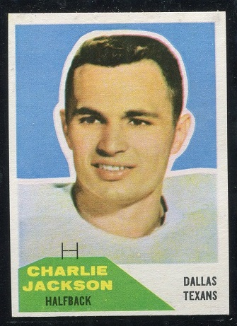 Charlie Jackson - 1960 Fleer #25 - nm