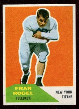 Fran Rogel - 1960 Fleer #43 - nm