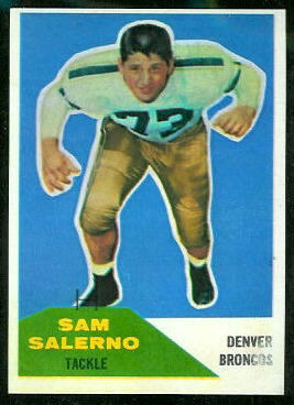 1960 Fleer #6 - Sam Salerno - exmt