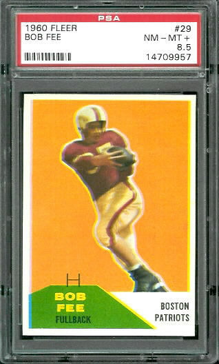 Bob Fee - 1960 Fleer #29 - PSA 8.5
