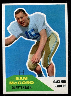 1960 Fleer #67 - Sam McCord - nm+