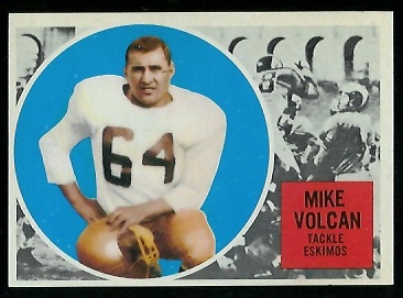 Mike Volcan - 1960 Topps CFL #19 - nm