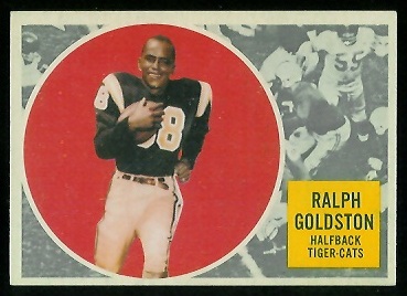 1960 Topps CFL #35 - Ralph Goldston - ex