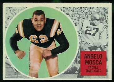 Angelo Mosca - 1960 Topps CFL #38 - exmt