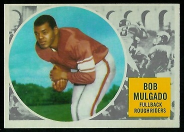 1960 Topps CFL #59 - Bob Mulgado - nm+ oc