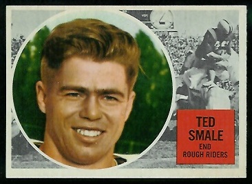 1960 Topps CFL #66 - Ted Smale - nm