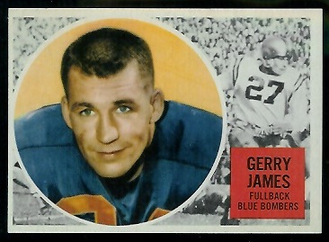 Gerry James - 1960 Topps CFL #81 - nm