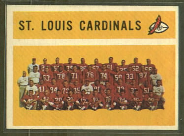 1960 Topps #112 - St. Louis Cardinals Team - nm