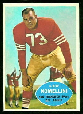 Leo Nomellini - 1960 Topps #121 - nm