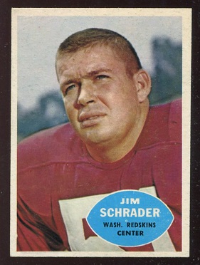 Jim Schrader - 1960 Topps #128 - nm