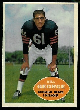 Bill George - 1960 Topps #18 - nm