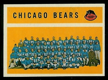Bears Team - 1960 Topps #21 - nm