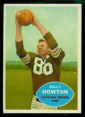 Bill Howton - 1960 Topps #27 - exmt