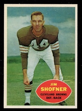 Jim Shofner - 1960 Topps #29 - nm