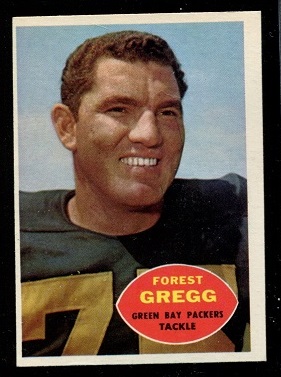 1960 Topps #56 - Forrest Gregg - nm oc
