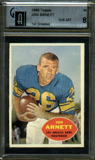 1960 Topps #64 - Jon Arnett - GAI 8