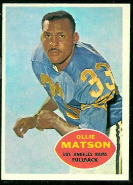 1960 Topps #63 - Ollie Matson - nm