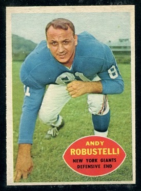 Andy Robustelli - 1960 Topps #81 - nm