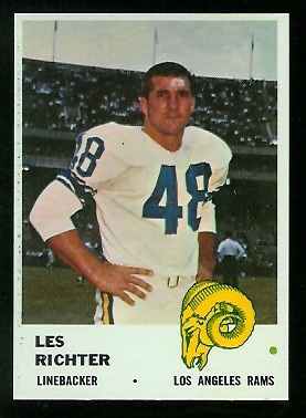 Les Richter - 1961 Fleer #106 - exmt