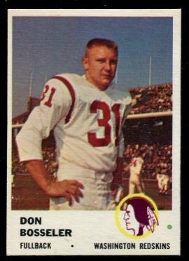 Don Bosseler - 1961 Fleer #109 - nm