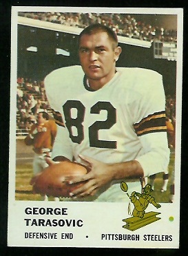 George Tarasovic - 1961 Fleer #124 - exmt