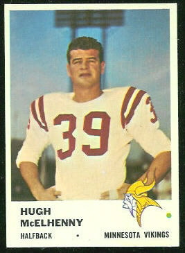 1961 Fleer #127 - Hugh McElhenny - nm+