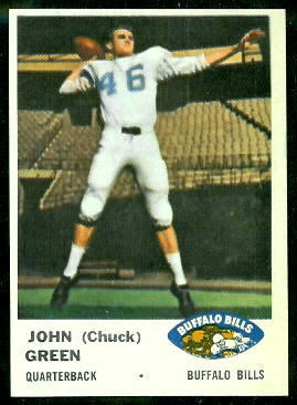 Chuck Green - 1961 Fleer #133 - nm