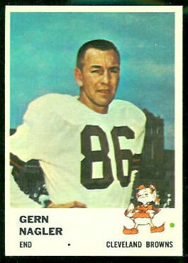 Gern Nagler - 1961 Fleer #14 - nm+