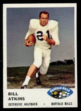 Bill Atkins - 1961 Fleer #141 - nm