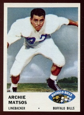 Archie Matsos - 1961 Fleer #142 - nm